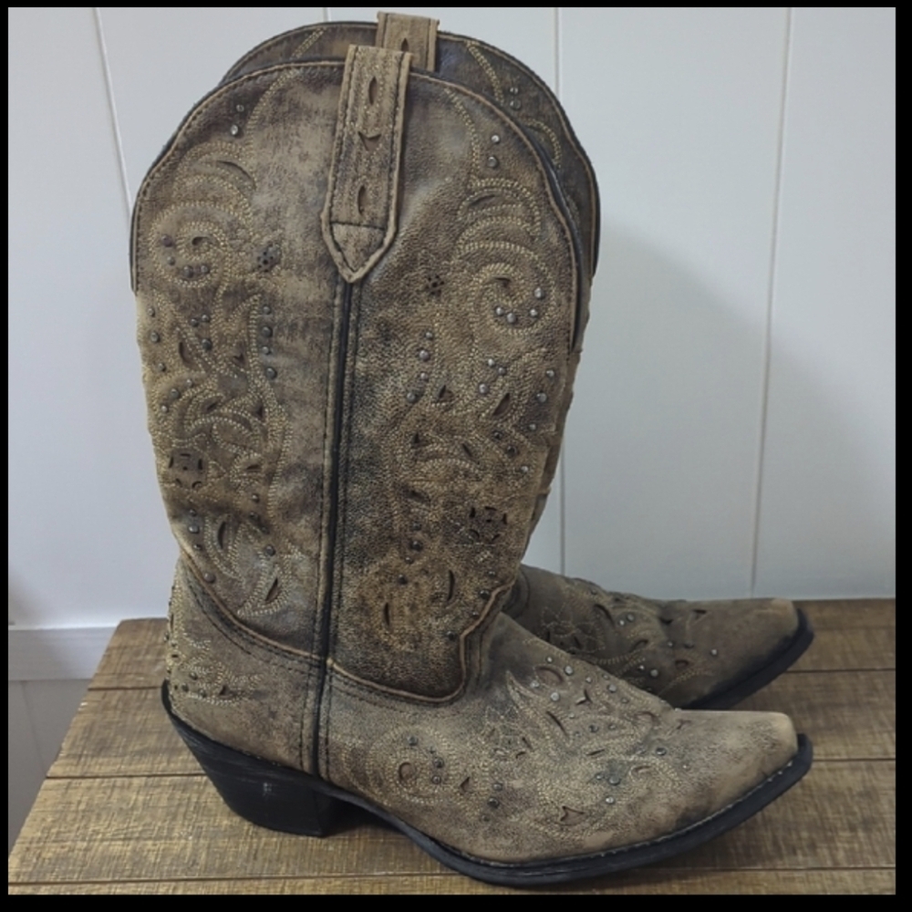 Laredo Vanessa Embroidered Western Cowboy Boots - Picture 12 of 12